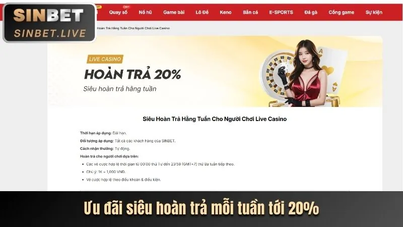 Ưu đãi nạp lại hàng ngày hihi8823